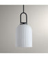 Stanza 1-Light Pendant Light Matte Black