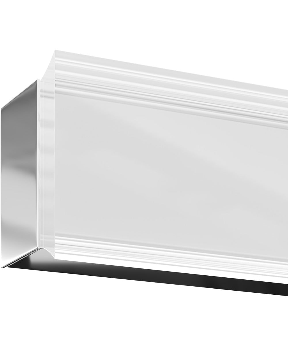 Phase 6.3 36 in. 5CCT Integrated LED Linear Vanity Light Polished Chrome