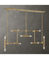 Cadre 14 Light Modern Linear Pendant
