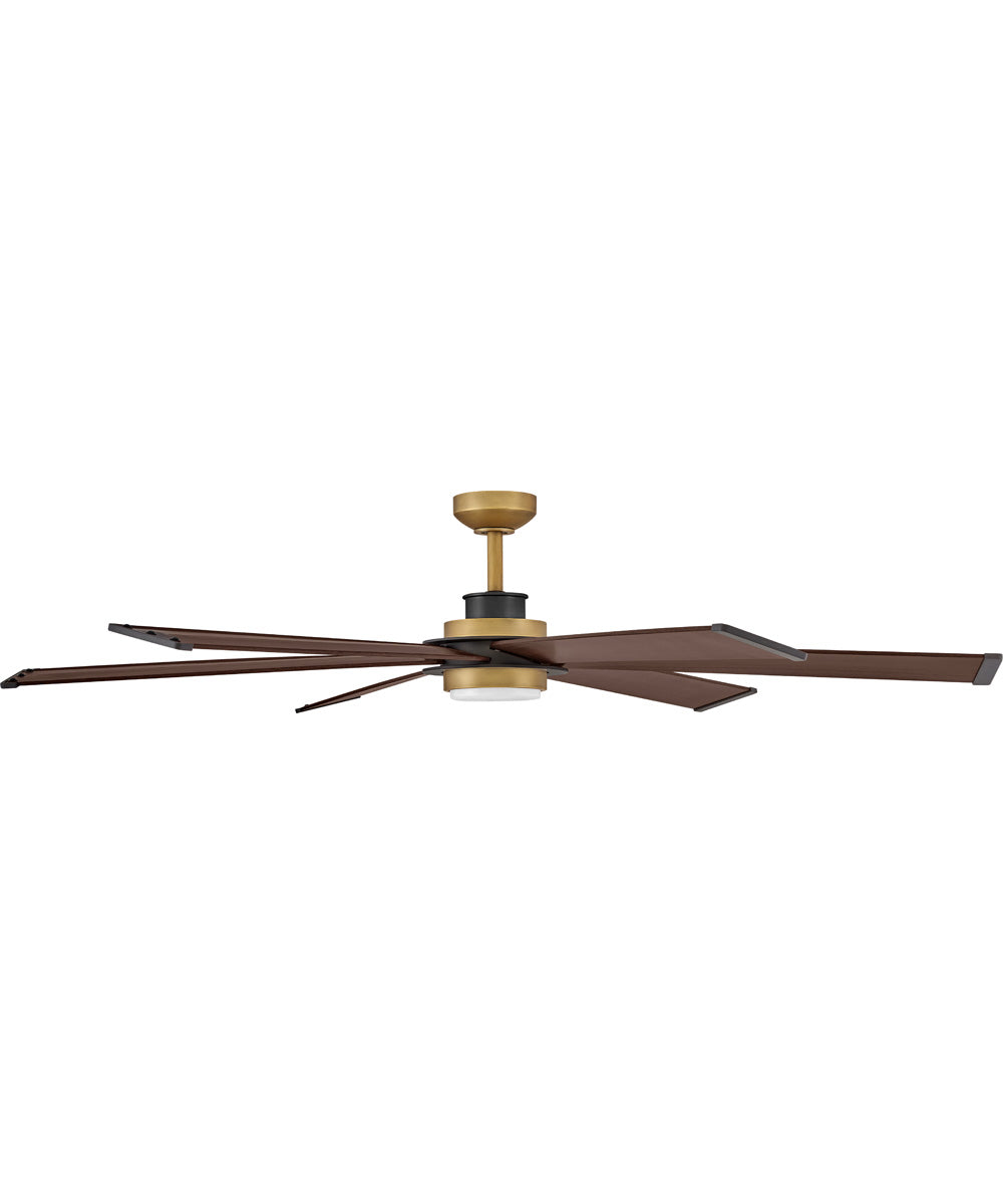 Andros 64" LED Smart Fan Heritage Brass