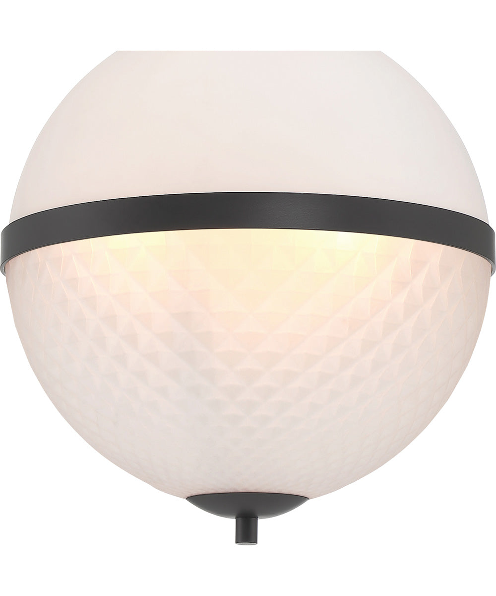 Dia 3 Light Pendant Matte Black