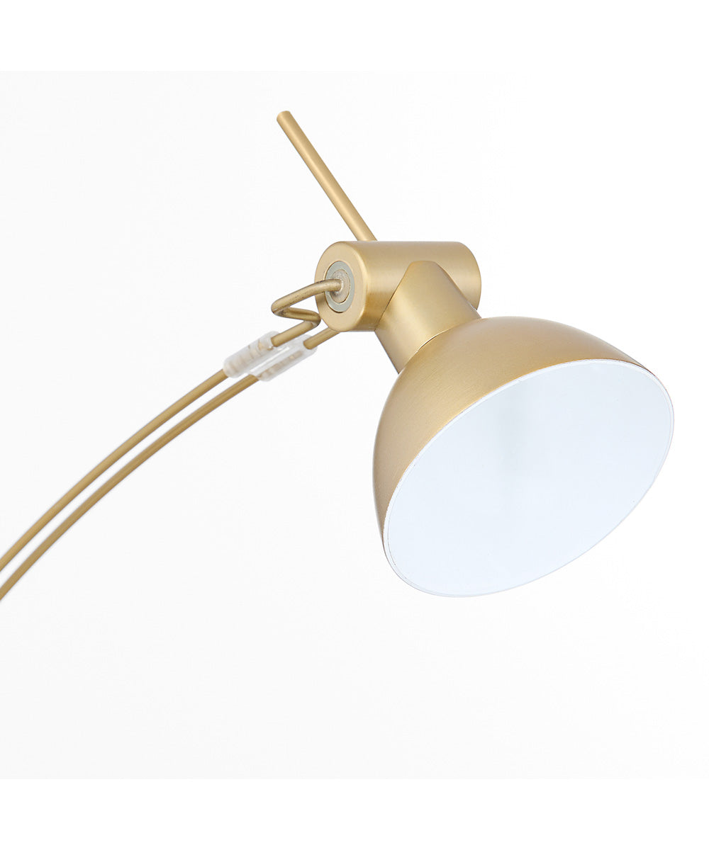 Ricardo 1-light Wall Mount Light Fixture Aged Brass