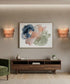 Cirrus 13"W 1-Light Bubble Bronze Finish with Bronze Bubble Glass Shade Wall Sconce Light Fixture