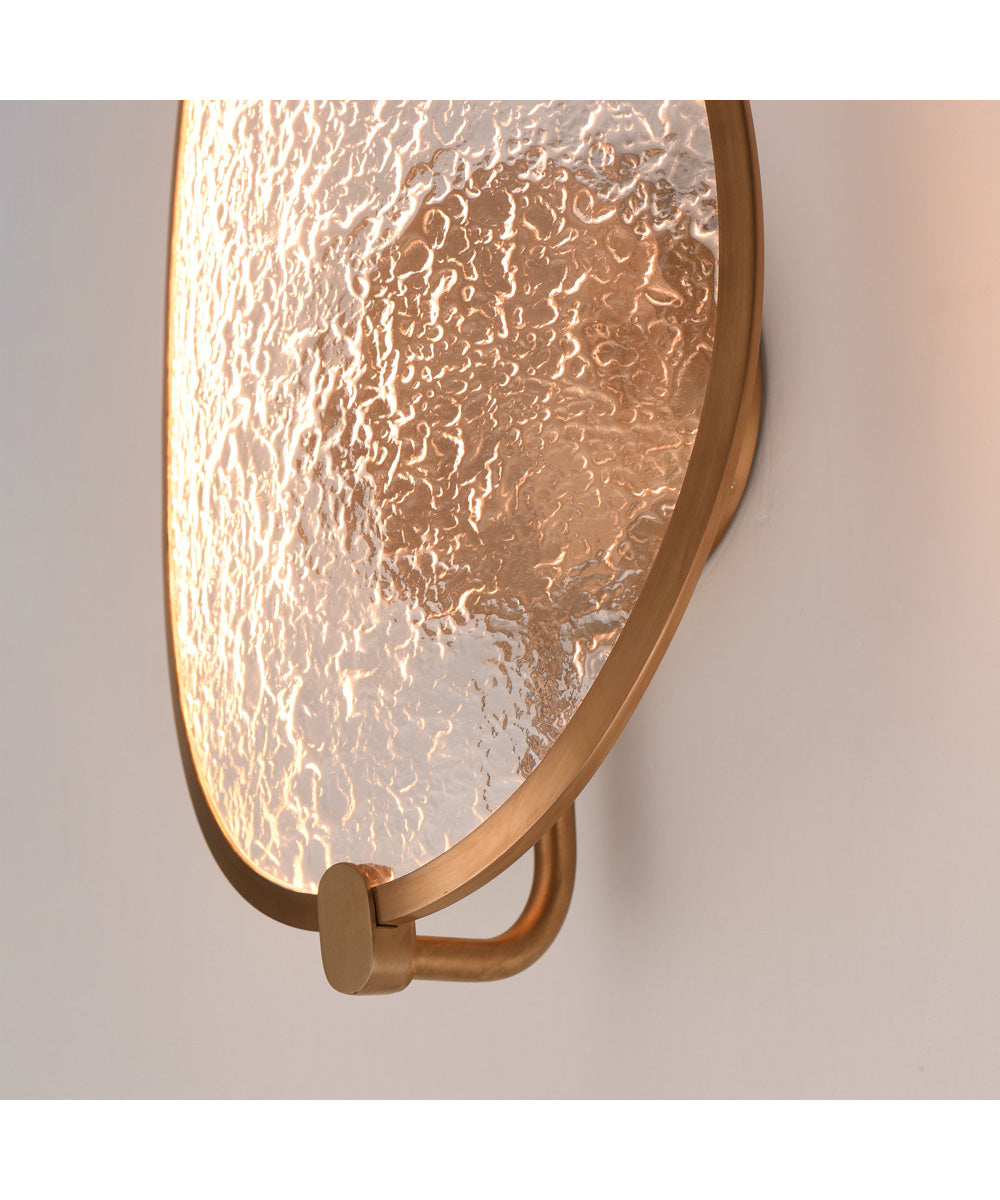 Moonscapes Wall Sconce Brushed Champagne