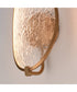 Moonscapes Wall Sconce Brushed Champagne