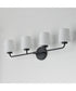Durham 4-Light Bath Vanity Black