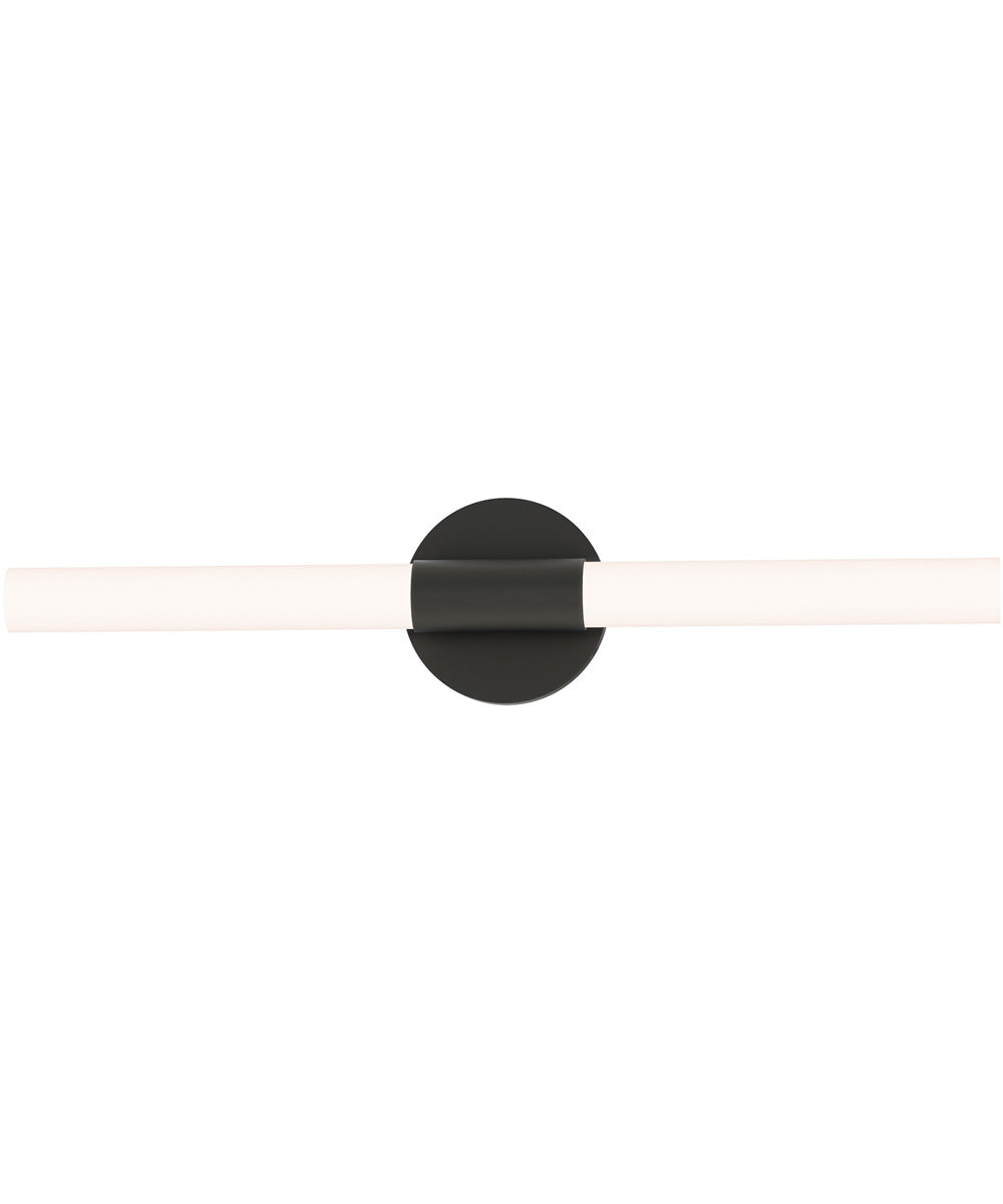 Tubi 24 inch 5CCT LED Bath Bar Black