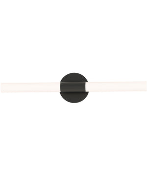 Tubi 24 inch 5CCT LED Bath Bar Black