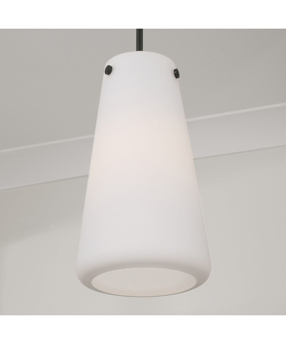 Averitt 1-Light Pendant Matte Black