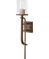 Terrace 1-Light Vanity & Wall Natural Brass