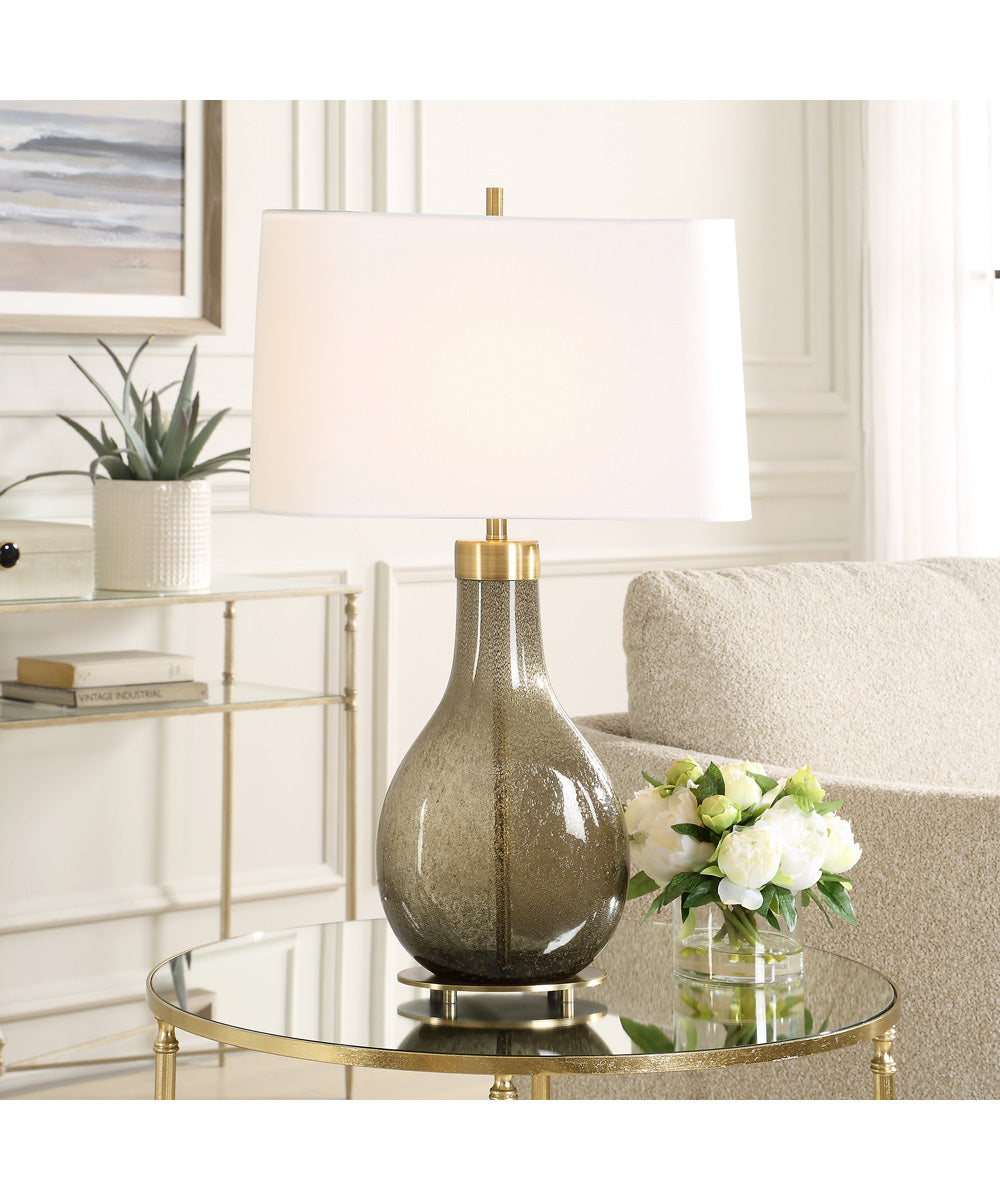 Shyla Dark Glass Table Lamp