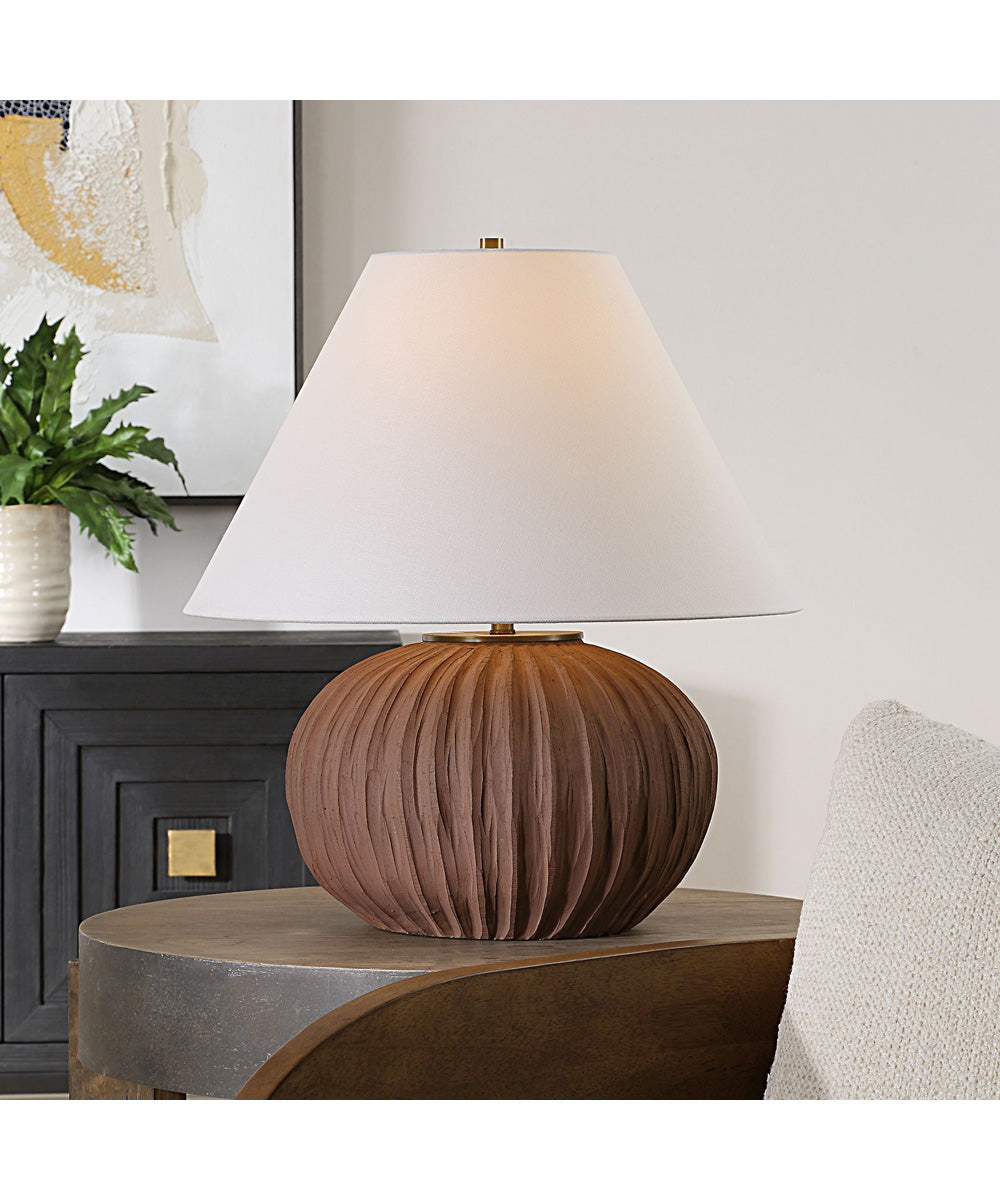 Keoghan Terracotta Table Lamp