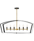 Sammi 6-Light Large Six Light Linear in Black