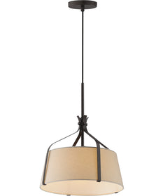 Bandera 14 inch 1-Light Pendant Dark Bronze