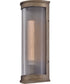 Bluffton 1-Light Medium Wall Mount Lantern in Burnished Bronze