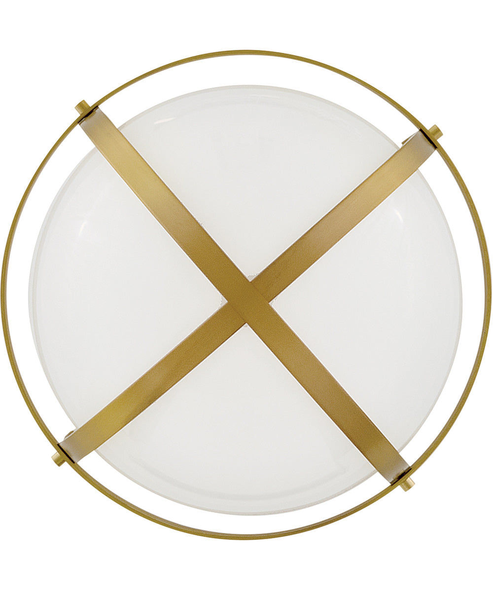 Colby 1-Light Small Pendant in Lacquered Brass