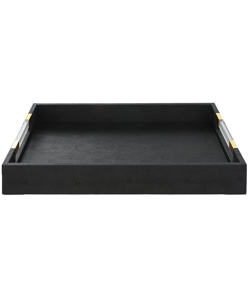 Wessex Black Shagreen Tray