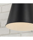 Yardley 1-Light Outdoor Wall-Lantern Black
