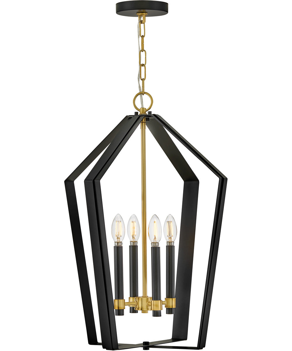 Sammi 4-Light Large Pendant in Black