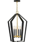 Sammi 4-Light Large Pendant in Black