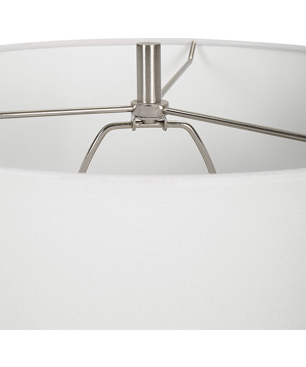 Band Together Crystal & Wood Table Lamp