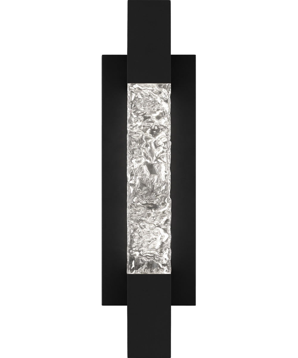 Solace Medium Outdoor Wall Light  Coastal Armour Aluminum Matte Black