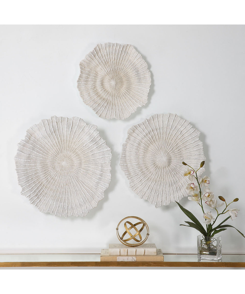 Ocean Gems Coral Wall Decor, Set of 3