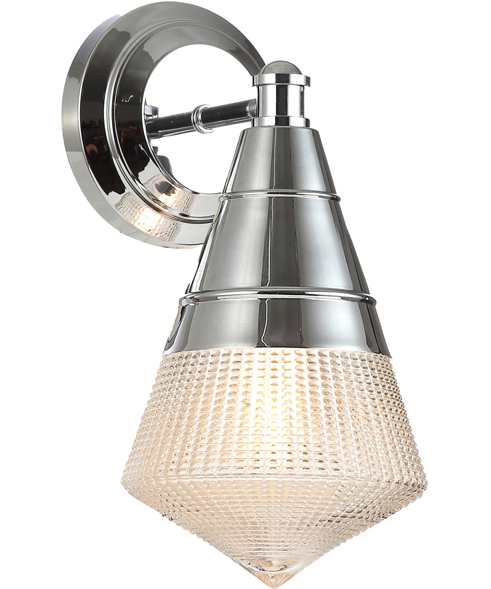 Hargreaves 1-Light Wall Sconce Polished Chrome