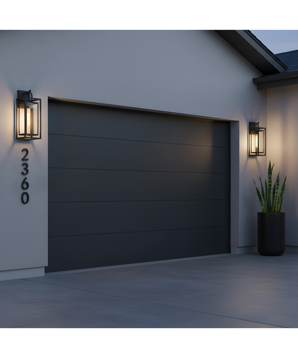 Jayce 1-light Outdoor Wall Light Matte Black