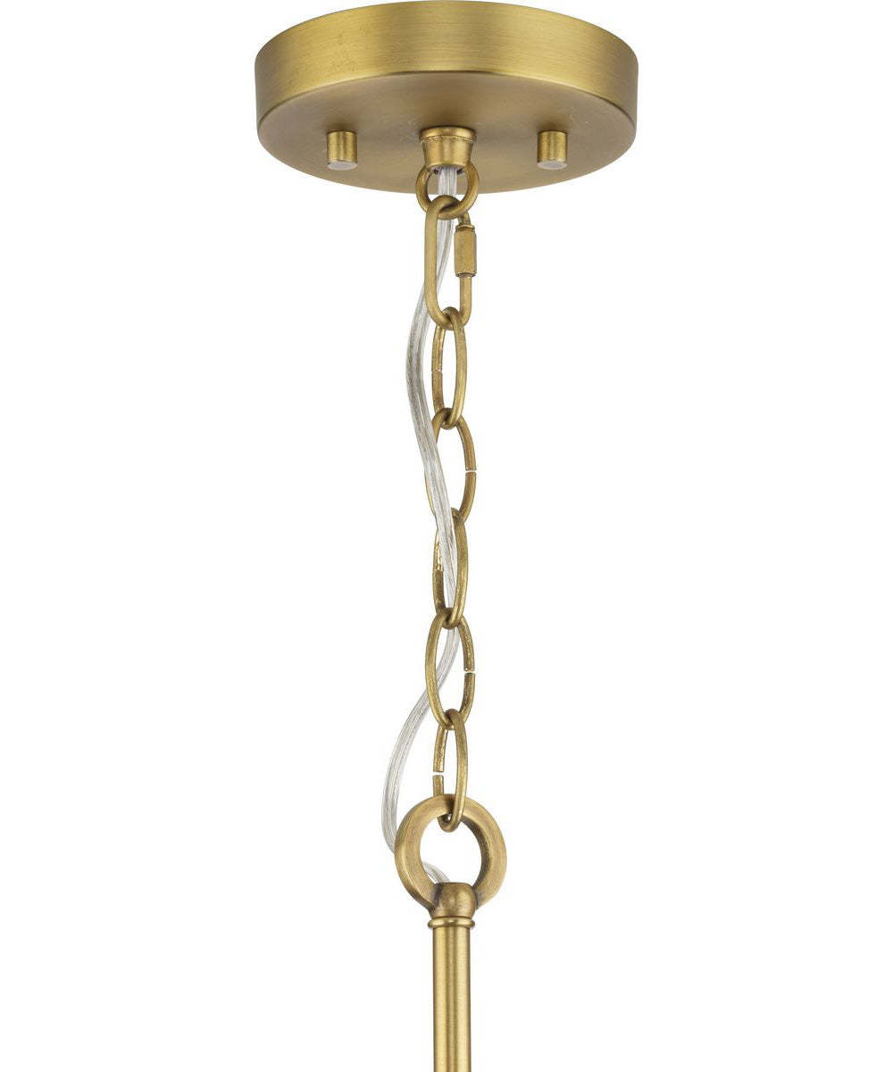 Laila 16 in. 3-Light Semi-Flush Convertible with Woven Jute Accents Vintage Brass