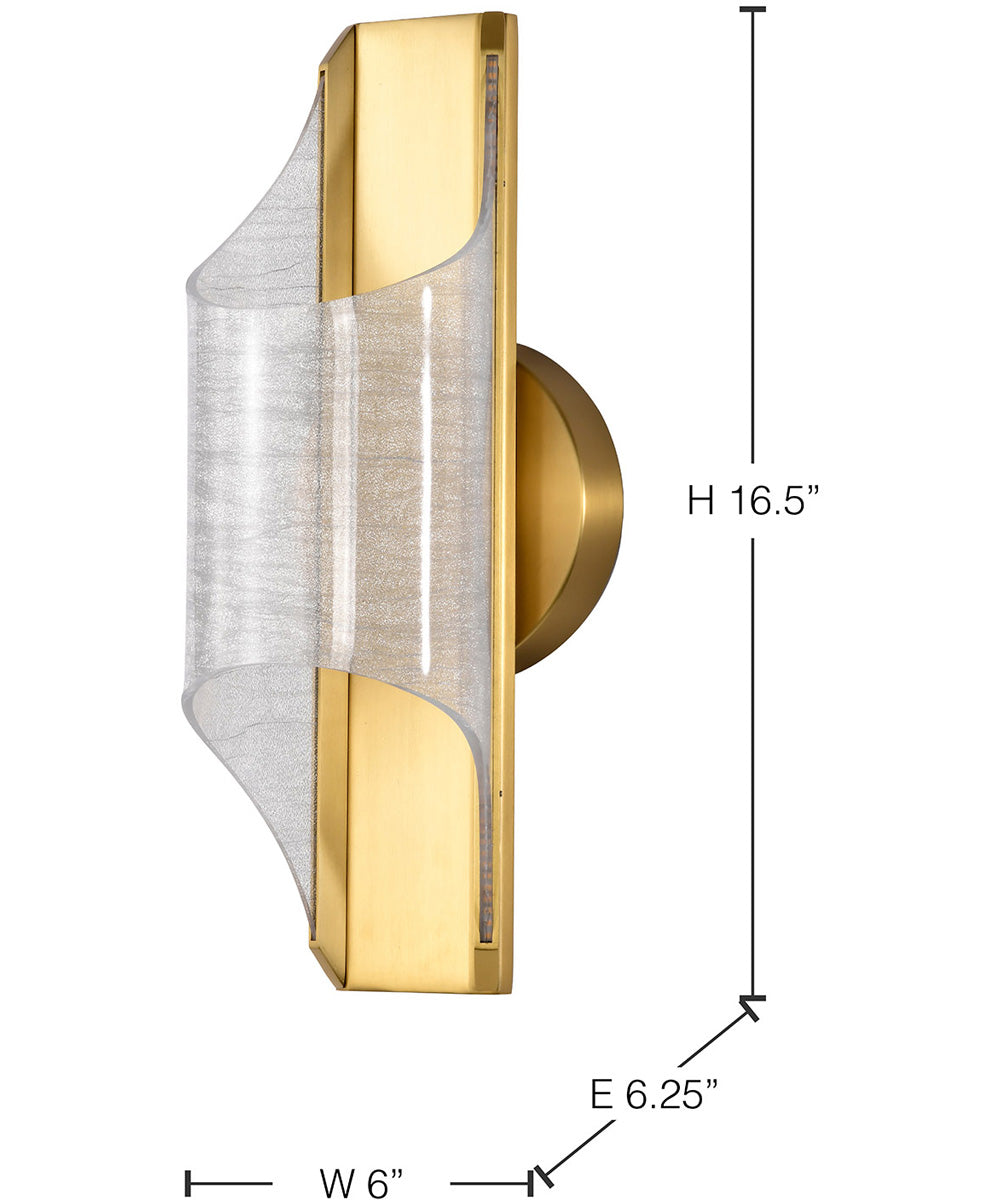 Idris  Vanity & Wall Vintage Brass