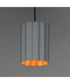 Primrose 1-Light Pendant Gold Leaf