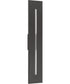 Profiled 1-Light Outdoor Lighting Textured Black