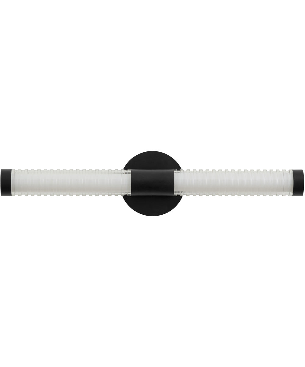 Vaden 2-light Sconce Black