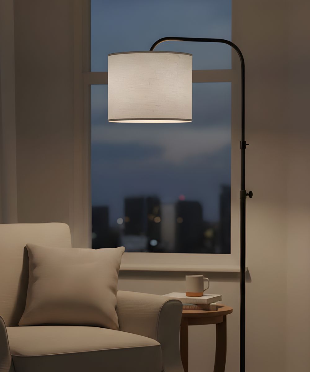 15x16x15 Cream Aberdeen Deep Drum Hardback Lampshade