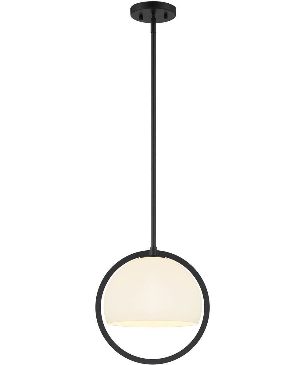 Eterna 1 Light Pendant Matte Black
