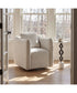 Ila Round White Drink Table
