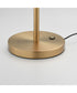 Voto LED Table Lamp Natural Aged Brass