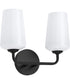 Celino 2-Light Bath & Vanity Black