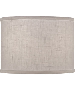 10x10x9 Pearl Supreme Satin Drum Hardback Lampshade