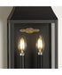 Radcliffe 2-Light Small Outdoor Wall Lantern Black