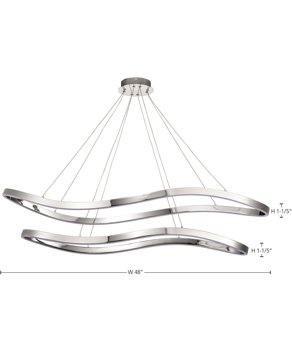 Sylas  Pendant Polished Nickel