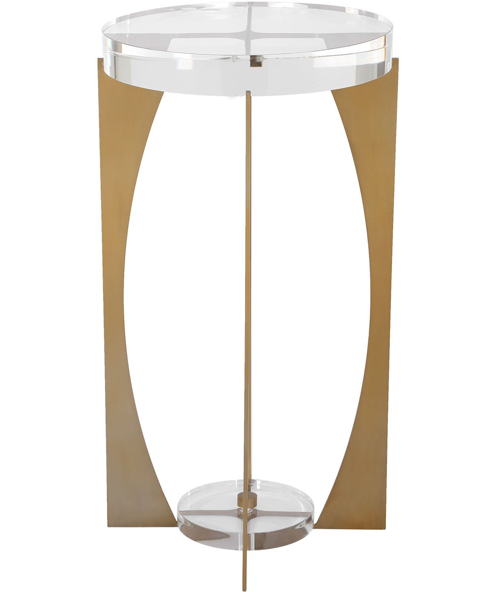 Kolkata Brass Accent Table
