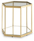 Veerwick Accent Cocktail Table Gold