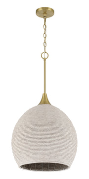 Keira 1-Light Lighting Satin Brass