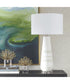 Santino Crackled Ivory Table Lamp