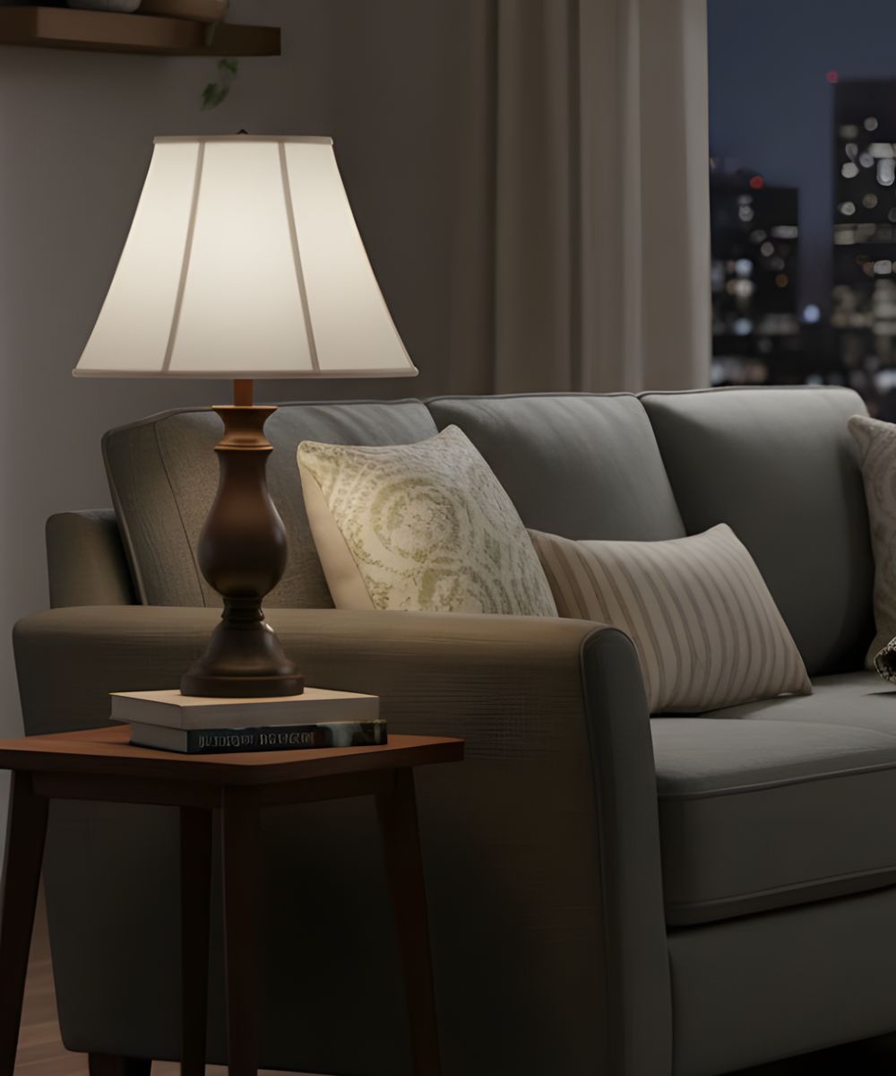 9x18x13 Oyster Silksheen Empire Softback Lampshade