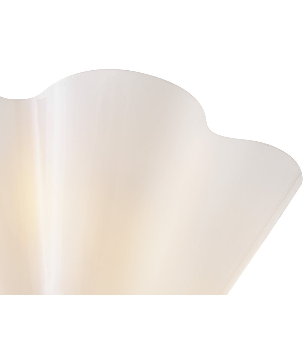 Honey 3-Light Medium Semi-Flush Mount in Distressed Brass