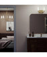 Mack 2-Light Vanity Light with Layered Glass Shades Brushed Gold