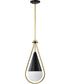 Admiral 1-Light Pendant Matte Black